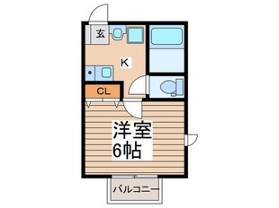 CASA　Yotubaの物件間取画像